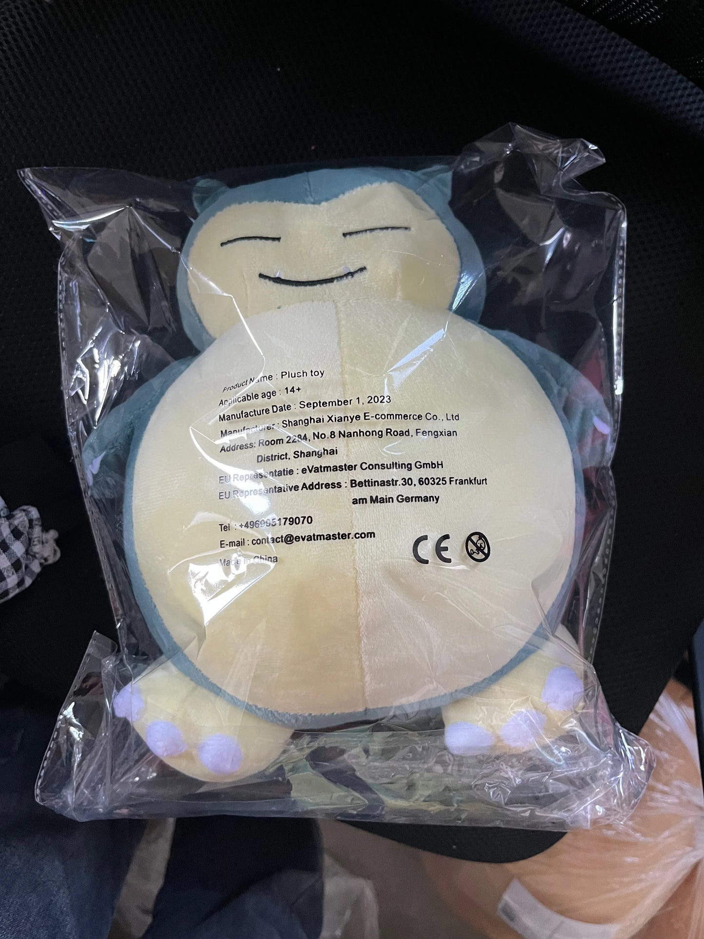30cm/50cm Snorlax Doll Pokemon Cartoon Stuffed Plush Toy Anime Movie Pocket Monster Soft Animal Game Doll For Christmas Gift
