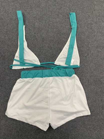 Spring and Summer Fashion Trend: Y2K Sexy Bikini - Ins European and American Niche Design, Figure-Hugging Swimsuit Set