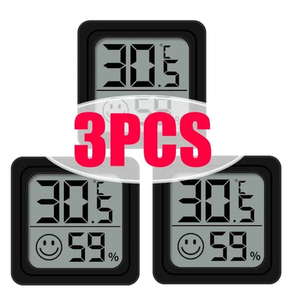 LCD Digital Thermometer Hygrometer Indoor Room Electronic Temperature Humidity Meter Sensor Gauge Weather Station for Home