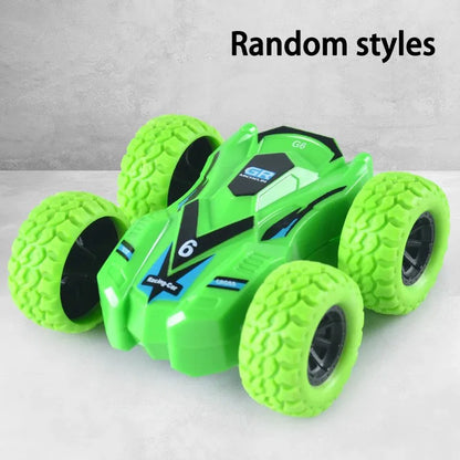 Children's toy car fun double-sided car inertial safety anti-collision anti-fall Kid's anti-fall model sliding off-road vehicle