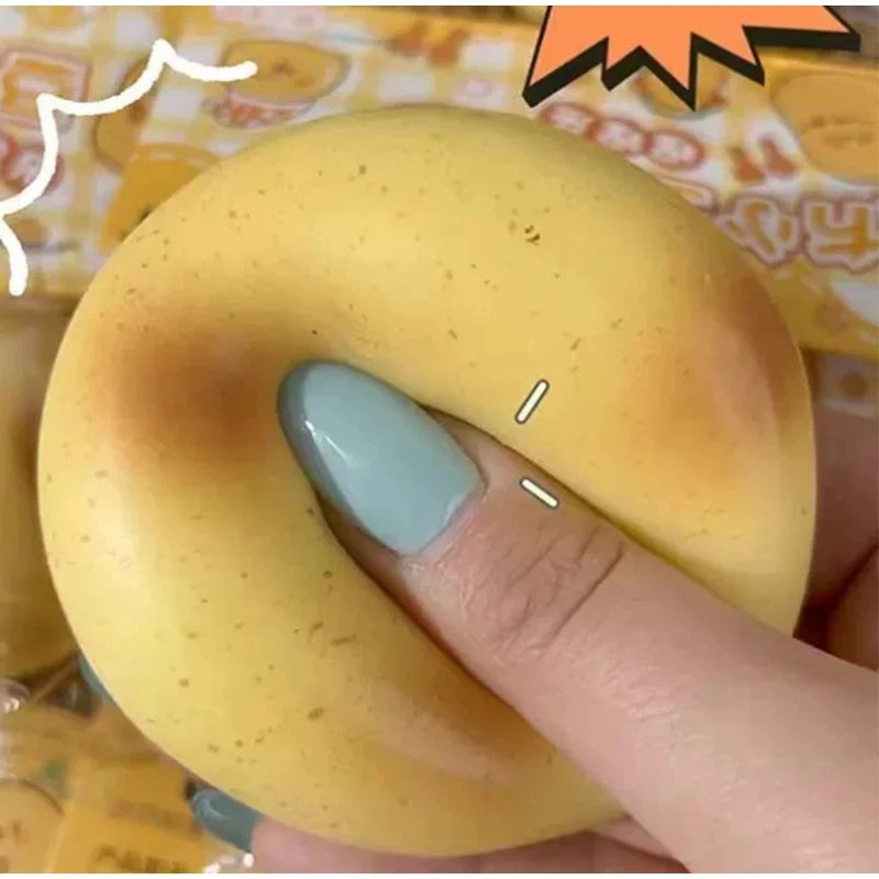 Potato Squeezable Pinching Slow Rebound Adult Stress Relief Pinching Handmade Soft Bread Squeezable Desktop Ornaments Kids Gifts