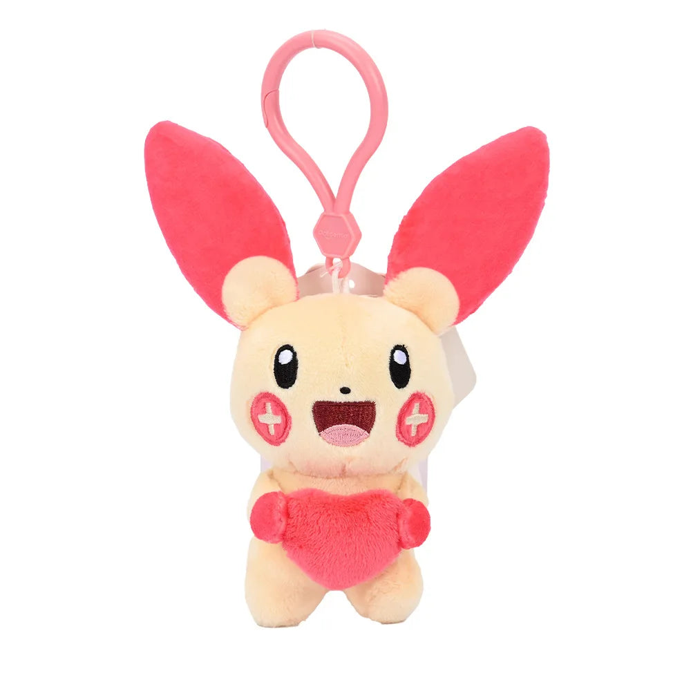 Pokemon Jigglypuff Bulbasaur Gengar Togepi Mimikyu Mew Kawaii Plush Stuffed Toy Keychain Backpack Pendant Keyring Birthday Gifts