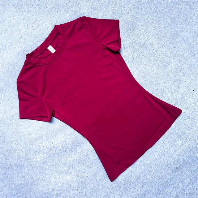 Women Yoga Top Seamless Sport T Shirts Fitness Clothes Short Sleeve Yoga Shirt Gym Top Running Sports Tops Activewear