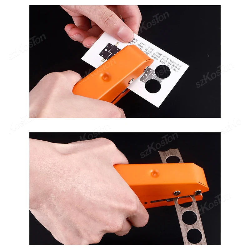 8/10/12/15MM Edge Banding Punching Pliers Punching Tool Masking Pliers Hole for Paper Cards Photos Cardboard Drill Woodworking