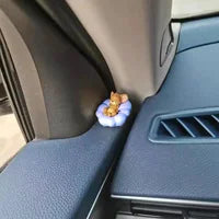 Car Dashboard Decor Interior with Adhesive Pads for Dashboard Desktop Ornament Classic Cartoon Figure Collection Car Accessories