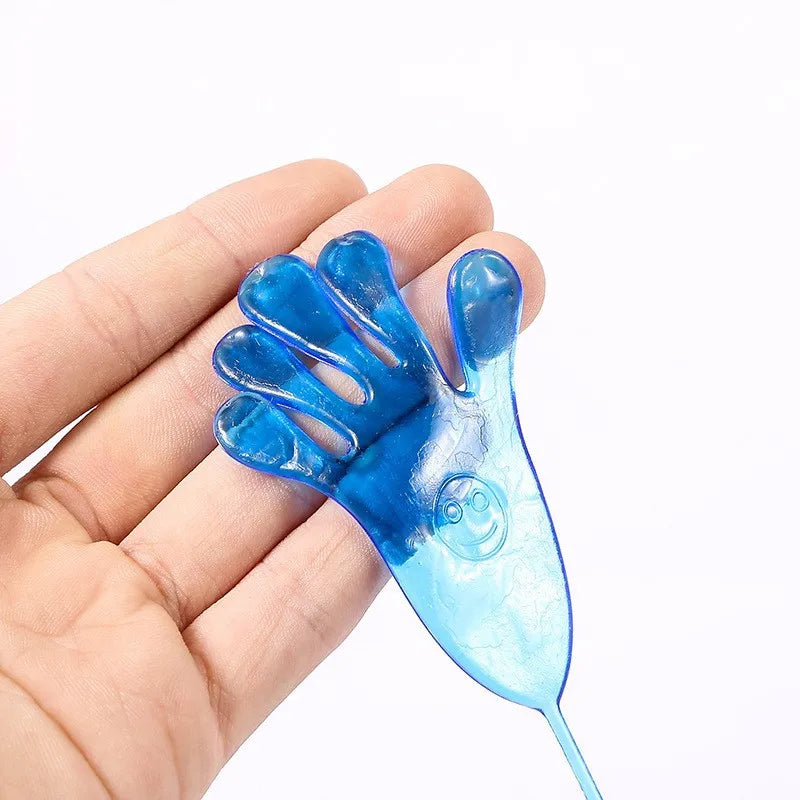 5-50 Pcs Kids Funny Sticky Hands toy Palm Elastic Sticky Squishy Slap Palm Toy Novelty Gift Party Toys Birthday For Children