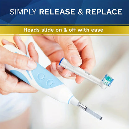 Compatible with Oral B Electric Toothbrush Head P2/4000/3757/D12/3766 Braun Replacement Head Universal