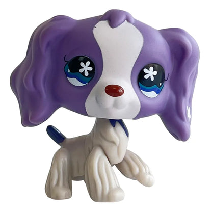 Rare pet shop lps toy toy Stands Short Hair Cat Original Kitten Husky Puppy Dog Fox Cute Animal Old Bobble head toy