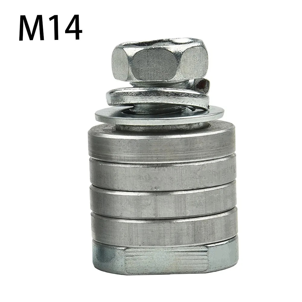 M10 M14 Angle Grinder To Grooving Machine Adapter 100/125 Type Angle Grinder Polisher Interface Converter Power Tools Adapter