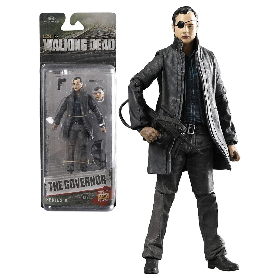 The Walking Dead Abraham Ford Bungee Walker Rick Grimes The Governor Michonne Action Toy Figurine Model Doll