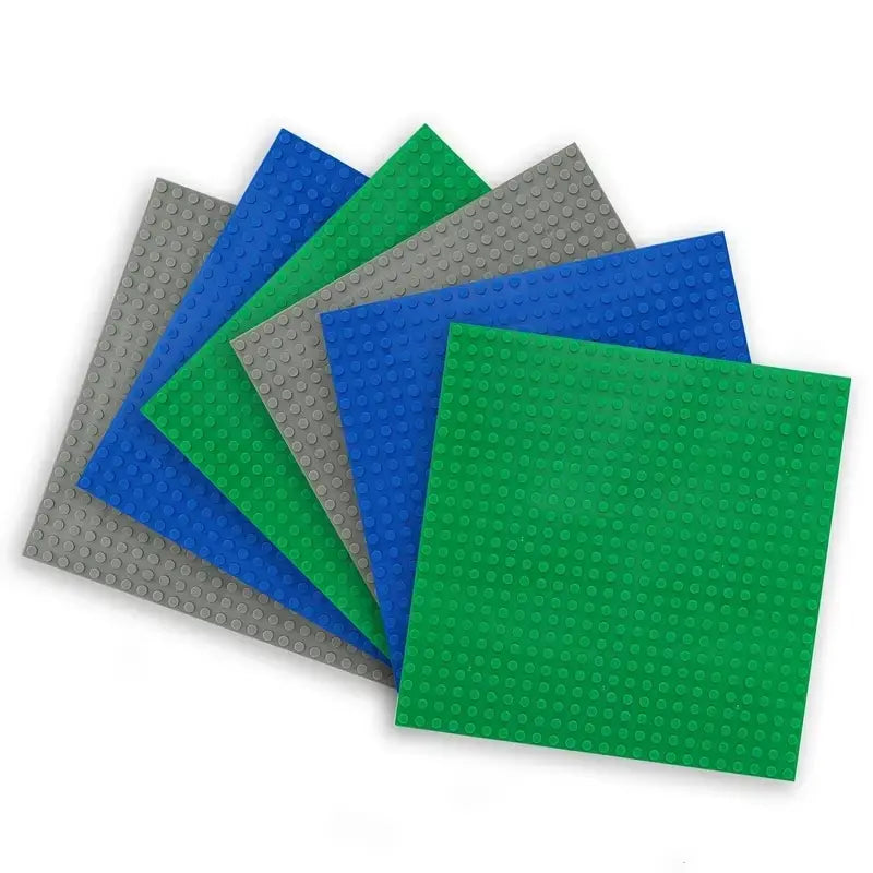 Classic Baseplate 32x32 16x32 16x16 Dots Building Blocks Bricks Base Plates DIY Plastic Board Building Blocks Construction Toys