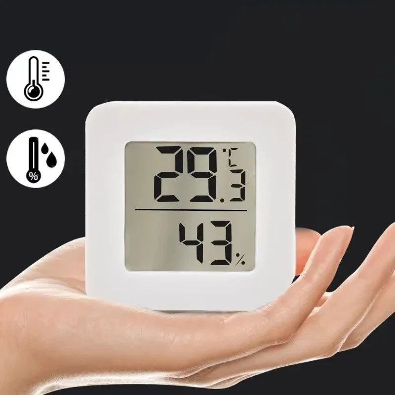 Indoor Mini Temperature and Humidity Meter, Bedroom Temperature Meter, Portable Electronic Digital Display, Humidity and Tempera