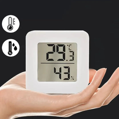 Indoor Mini Temperature and Humidity Meter, Bedroom Temperature Meter, Portable Electronic Digital Display, Humidity and Tempera