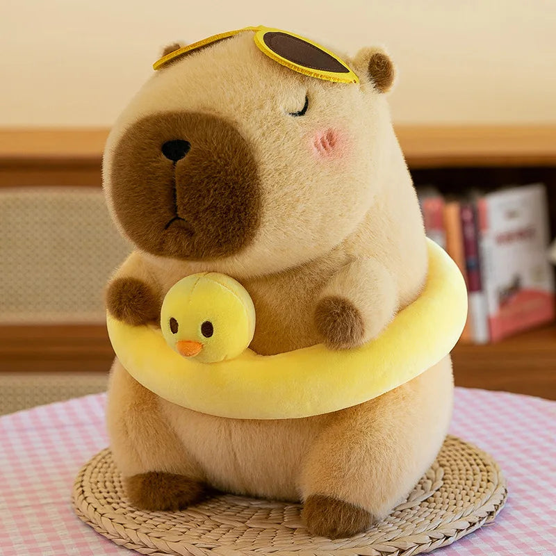 Cute capybara plush doll doll Super sweet plush toys, cute plush toys, children's gifts, interior decoration, birthday gifts.