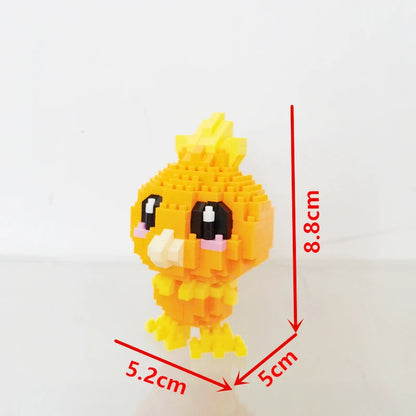 75 Style Pokemon Building Blocks Assembly Anime Picachu Charizard Doll Blastoise Bulbasaur Gengar Bricks Toy for Kid Gift