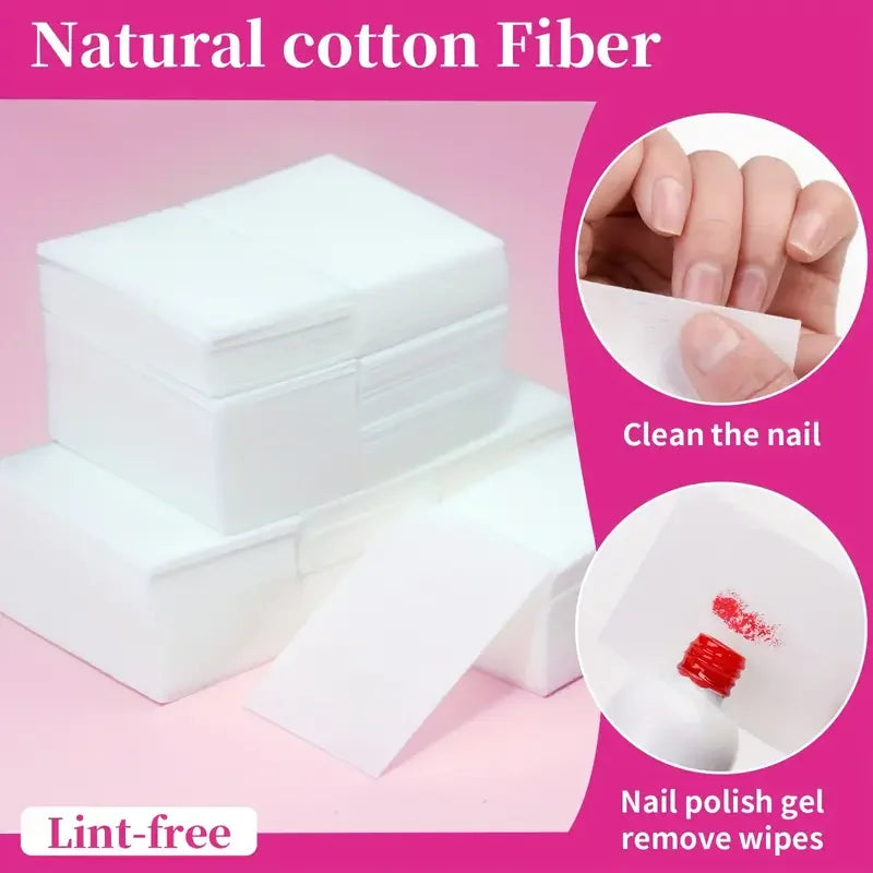 10/16Pcs Nail Soak Off Clip Cap UV Gel Polish Remover Wrap Tool Set With Cotton Pads File Pusher Brush Manicure Removal Kit