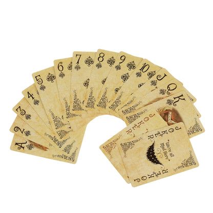 1Set Vintage Style Playing Cards Alice in Wonderland Poker Playing Cards Deck Board Games Retro Poker Never open