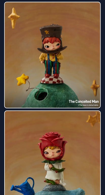 POP MART Hirono Le Petit Prince Series Blind Box Toys Kawaii Anime Action Figure Cartoon Model Surprise Box Mystery Box
