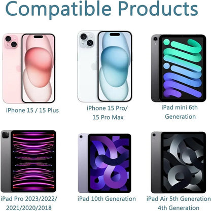 1pcs-5pcs 60W PD USB-C to USB C Fast Charger Cable For Apple iPhone 17 Pro Max 16 15 Plus 14 13 12 11 X XS Type C Quick Charging