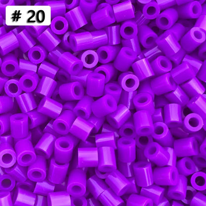 5MM 1000PCs Pixel Puzzle Iron Beads for kids Perler Hama Beads Diy High Quality Handmade Gift toy Fuse Beads