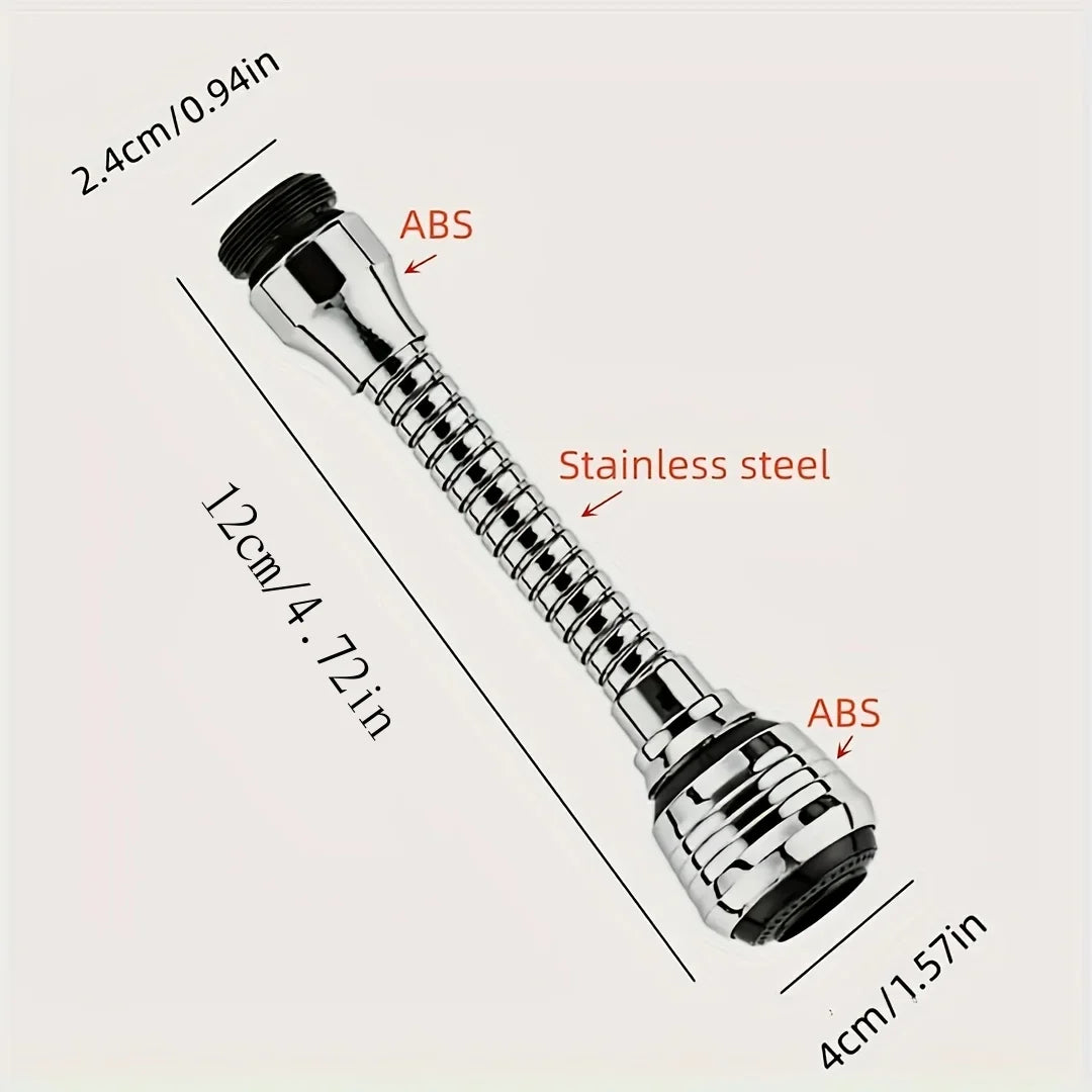 1 faucet nozzle 360 degree rotating filter extension tube dual-mode faucet nozzle universal kitchen accessory