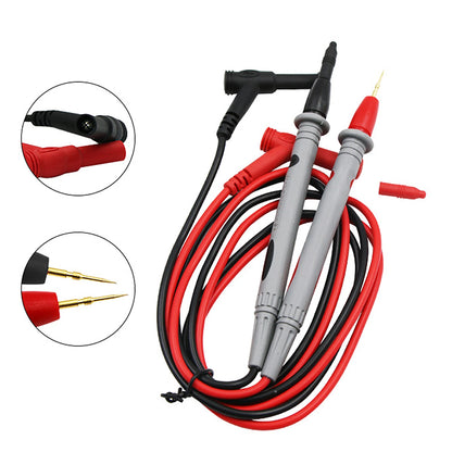 20A 1000V Multimeter Test Heads Needle Pin Digital Multi Meter Head Wire Pen Cable Kit Multimeter Voltmeter PVC Tester Kit