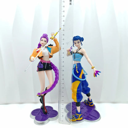 New Arrival Cute Anime Girl Figure Lumi Mila Zoe Character Model Pvc Desktop Ornament Cartoon Collectible Decoration Gift Fans