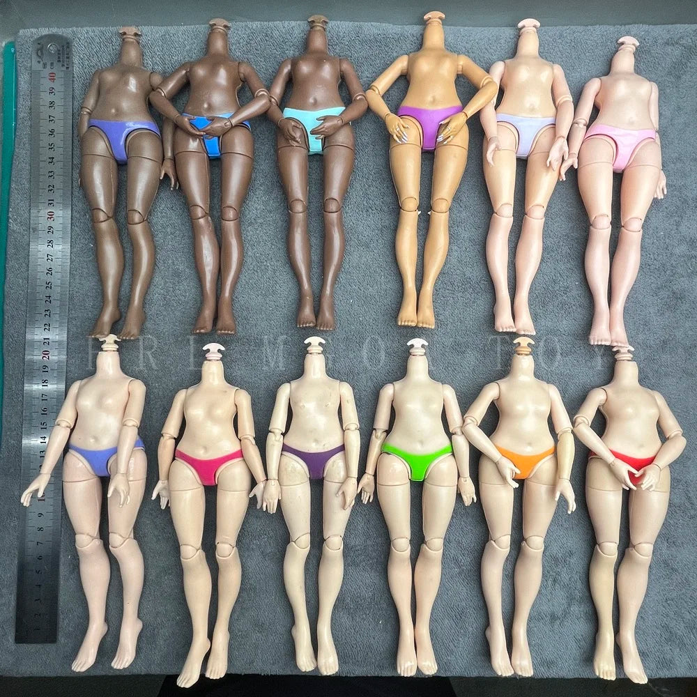 Original Slim Rainbow Middle School Doll Series 24cm Junior High School Sister and 28cm Big Sister Body DIY Toys