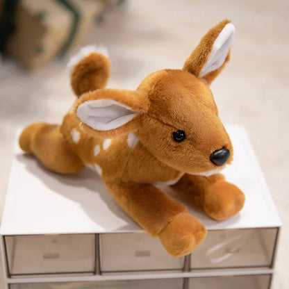 Hot Sale 22cm Mini Stuffed Forest Animals Bulk Jungle Animal Lovely Toys Lion Tiger Fox Deer Zebra Plush for Birthday Gift