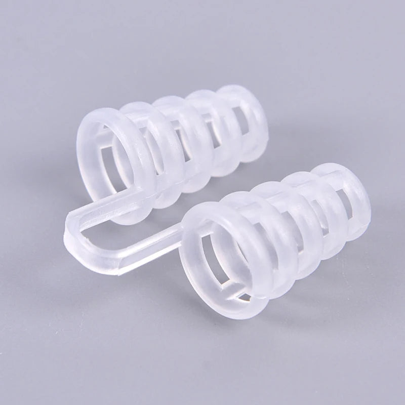 Anti Snoring Device Aid Sleeping High-Quality Soft Safe Silicone Boxed Comfortable Nasl Dilators Stop Nose Clips 4 Sizes