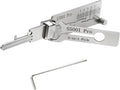 2-in-1 Stainless Steel Master Key Decoder Master Key Decoder S001 PRO for Access Doors and Various Shapes Lock Picks Kits