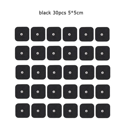 5*5cm Electrode Pads Tens Machine Reusable EMS Acupuncture Body Muscle Massager Accessories Adhesive Patch