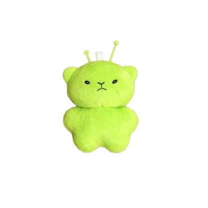 Alien Cat Plush Toy Cartoon Stuffed Animal Keychain Accessories Creative Ugly Cute Backpacks Pendant Party Gift