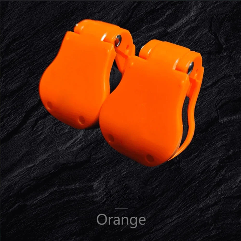 2pcs Fishing Rod Holder Fixer Clip Straps Fishing Pole Holder Compact Design Fishing Rod Fixer Wall Mounted Fishing Rod Holder