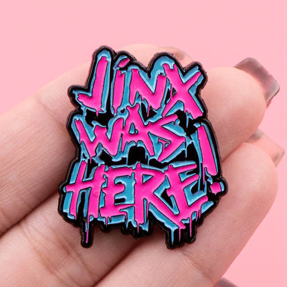 Anime Villain Character Enamel Pin Cool Game Girls Brooches Lapel Pins Backpack Accessories Decorative Jewelry Gift for Friends