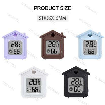 Indoor Mini Temperature and Humidity Meter, Bedroom Temperature Meter, Portable Electronic Digital Display, Humidity and Tempera
