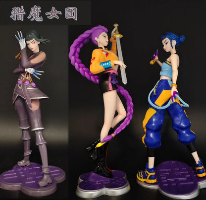 New Arrival Cute Anime Girl Figure Lumi Mila Zoe Character Model Pvc Desktop Ornament Cartoon Collectible Decoration Gift Fans