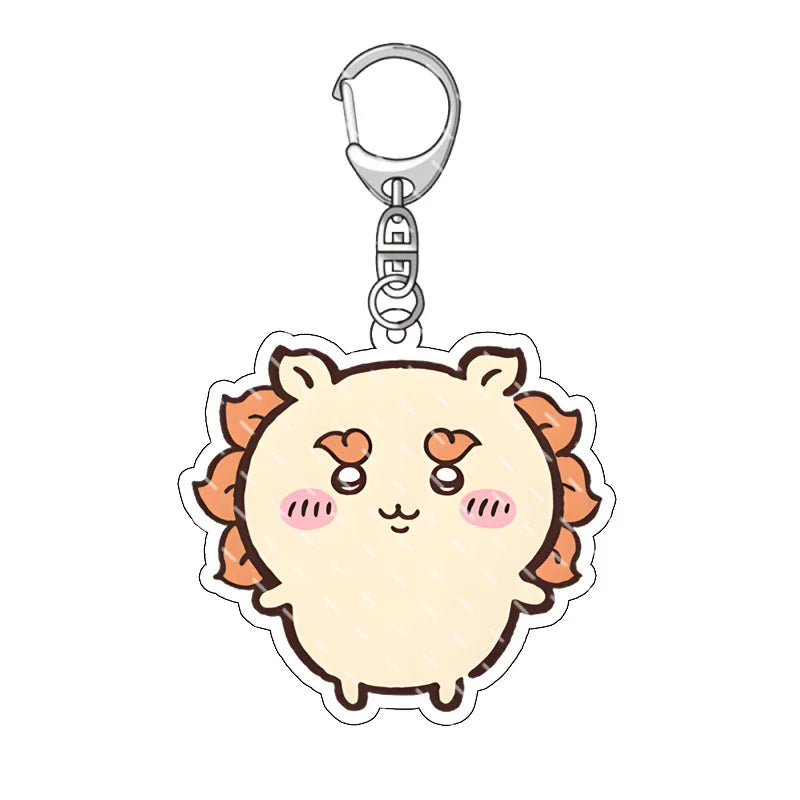 Chiikawa Pendant Anime Comic Acrylic Peripheral Keychain Hachiware Usagi Cute Pendant Bag Hanging Decoration Decoration