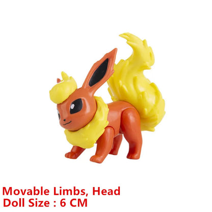 Pokemon Anime Figure Pikachu Sun Elf Eevee Gengar Monstruo De Bolsillo Cartoons Figure Model Action Toy Kids Gift Buy in bulk