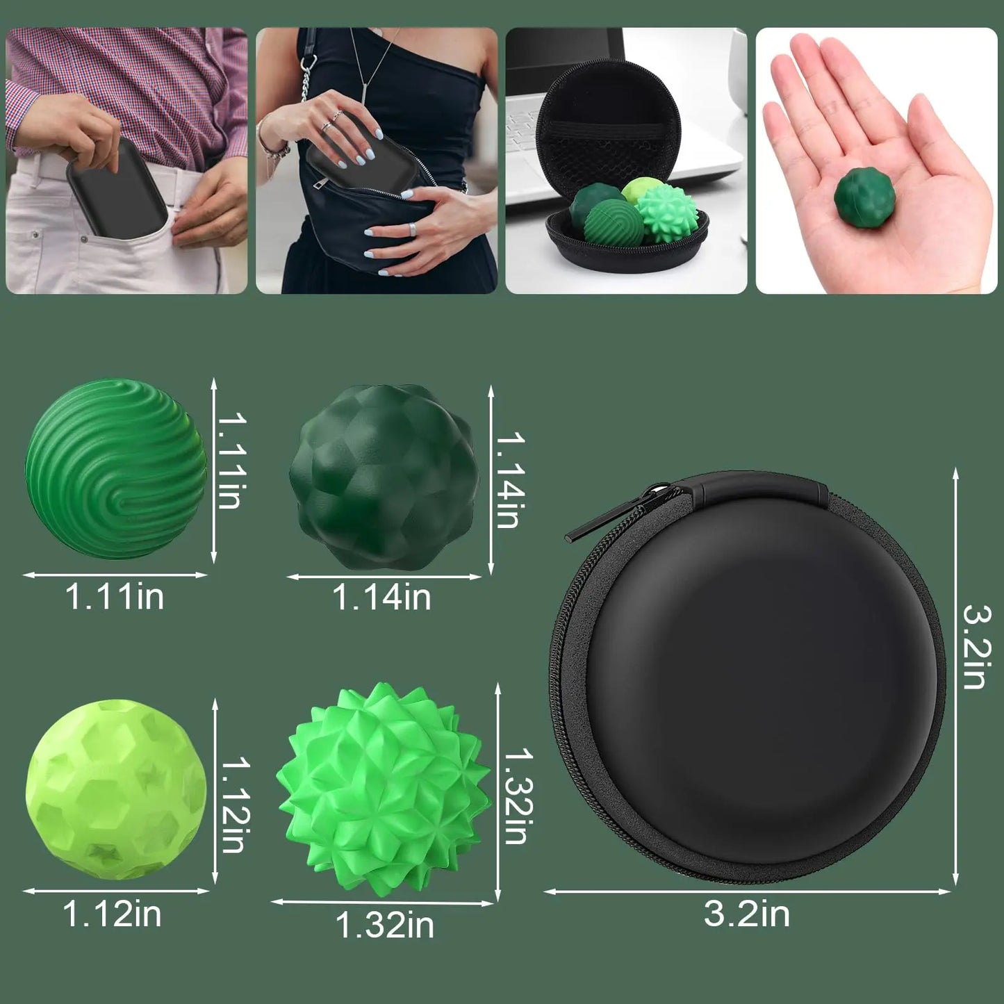 Silicone Sensory Magnetic Balls Stress Relief Anxiety Relief Toys for Adults  Fun Educational Cognitive Development