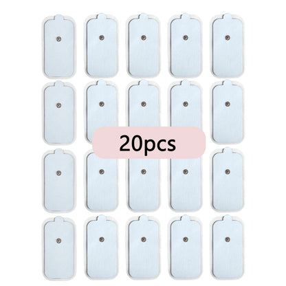 10/20/30pcs 5x10cm Self-adhesion EMS Gel Electrode Pads for TENS Acupunctu Unit Slimming Electric Body Massager