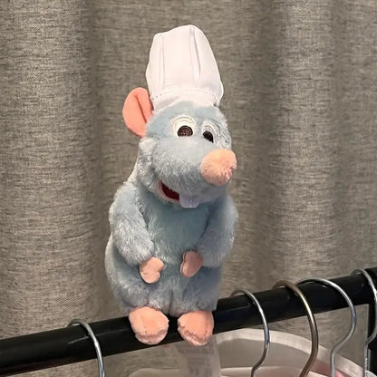 Cute Ratatouille Magnetic Plushie Detachable Shoulder Ornament for Cosplay Kawaii Christmas Gift Shoulder Plush Doll Decoration