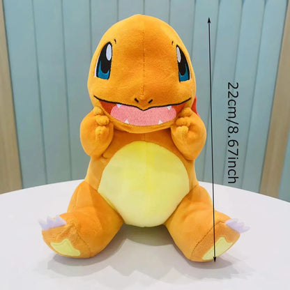 Stuffed Animals Plush Toy Espeon Quaxly Eevee Emolga Squirtle Darumaka Bulbasaur Charmander Anime Figure Peluche Toys