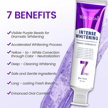 Probiotic Super Whitening Toothpaste - Deep Cleaning, Fresh Breath, Oral Care Set
