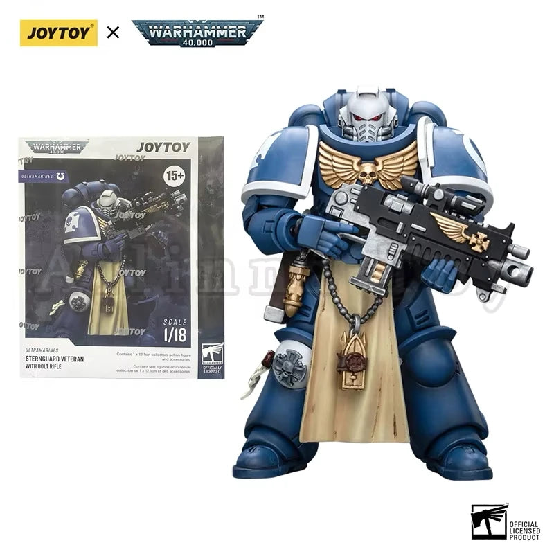 JOYTOY 1/18 Action Figure The Horus Heresy 40K New Ultra Squads & Mechas Lieutenant Titus Anime Military Model