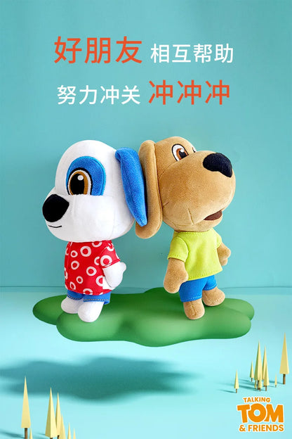 Can't Talk Talking Tom And Friends With Changeable Clothes Plush Toys 18cm Talking Tom Angela Dolls Accompany Doll For Children