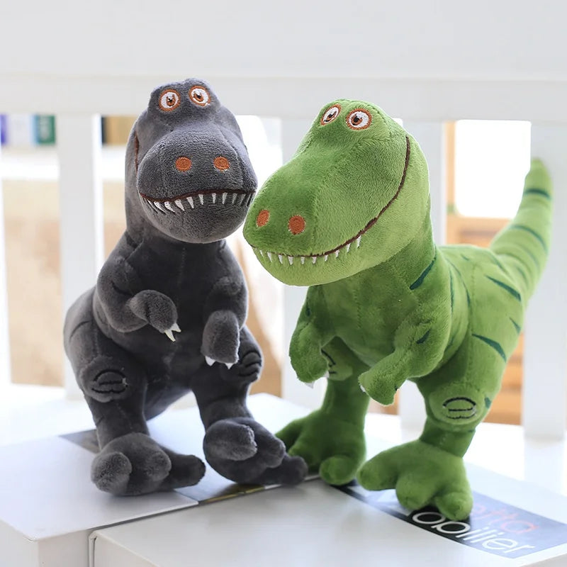 New 40-100cm Dinosaur Plush Toys Cartoon Tyrannosaurus Cute Stuffed Dolls Printing for Kids Children Boys Birthday Gifts Decor