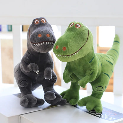 New 40-100cm Dinosaur Plush Toys Cartoon Tyrannosaurus Cute Stuffed Dolls Printing for Kids Children Boys Birthday Gifts Decor
