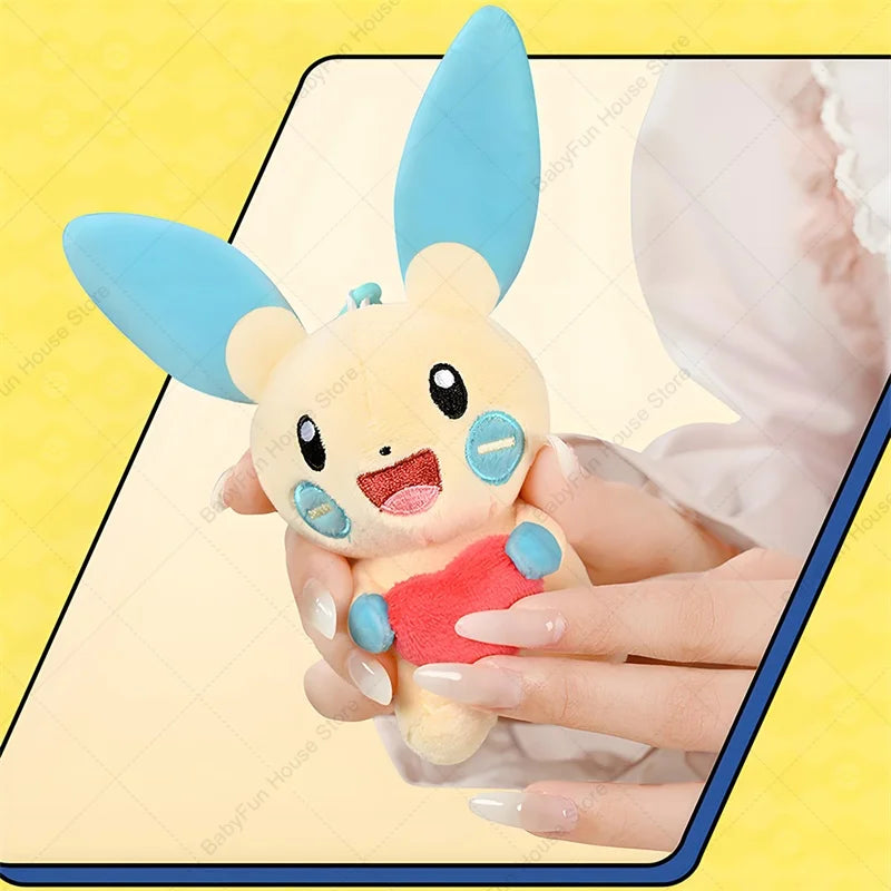 Original Pokemon Mimikyu Gengar Snorlax Umbreon Plush Toy Keychain Kawaii Espeon Jigglypuff Sprigatito Quaxly Peluche Dolls Gift