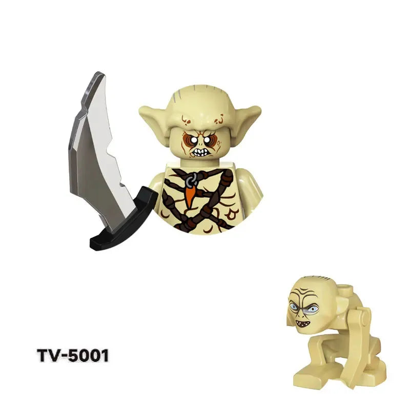 PG517 PG518 PG519 PG520 King Anime Movies Figs Bricks Dolls Mini Action Toy Figura Building Blocks Toys Doll
